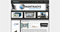 Desktop Screenshot of mantrasys.co.za