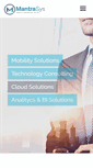 Mobile Screenshot of mantrasys.com